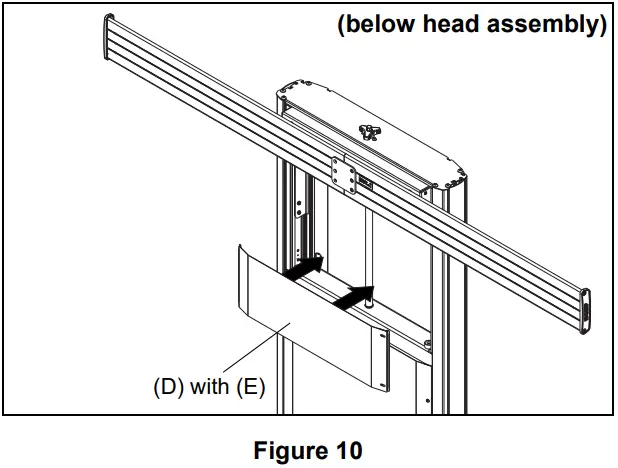 CHIEF FCA624 Fusion Dual Monitor Extension Accessory for XFA1U and XPA1U Carts - Fig 14