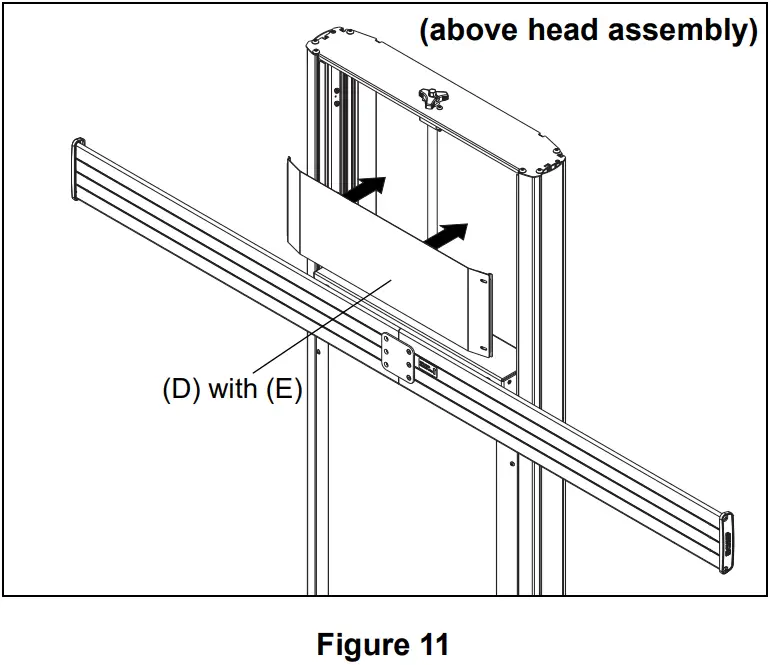 CHIEF FCA624 Fusion Dual Monitor Extension Accessory for XFA1U and XPA1U Carts - Fig 15