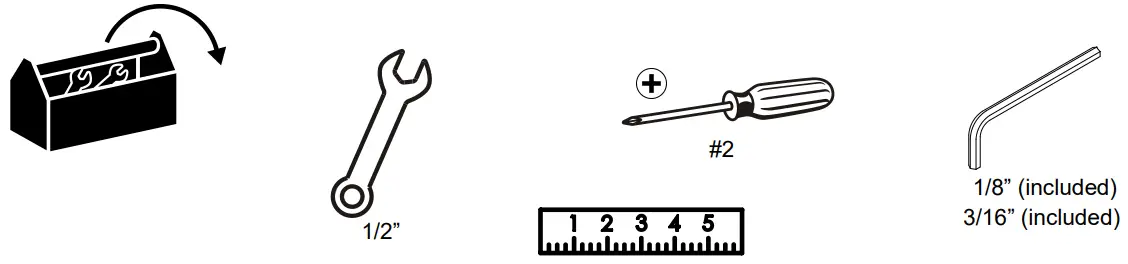 CHIEF FCA624 Fusion Dual Monitor Extension Accessory for XFA1U and XPA1U Carts - Fig 3