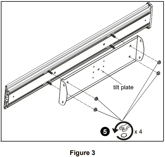 CHIEF FCA624 Fusion Dual Monitor Extension Accessory for XFA1U and XPA1U Carts - Fig 7