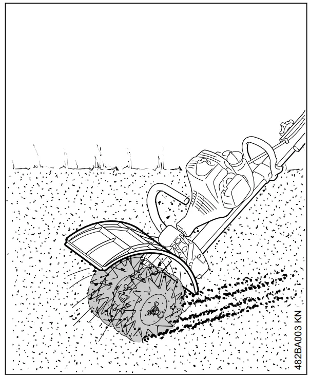 STIHL RL MM Lawn Aerator - Operate the MultiEngine