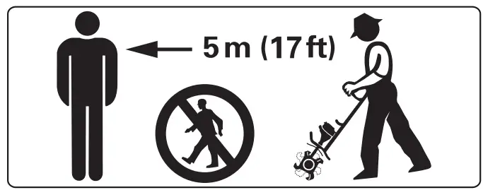STIHL RL MM Lawn Aerator - slide control