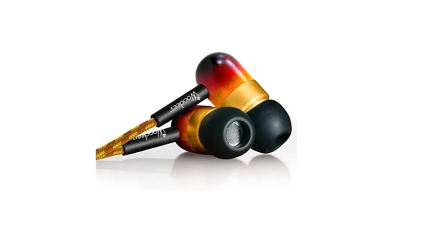 Woodees Iesw101v Vintage Noise Isolating Stereo Earphones User Manual