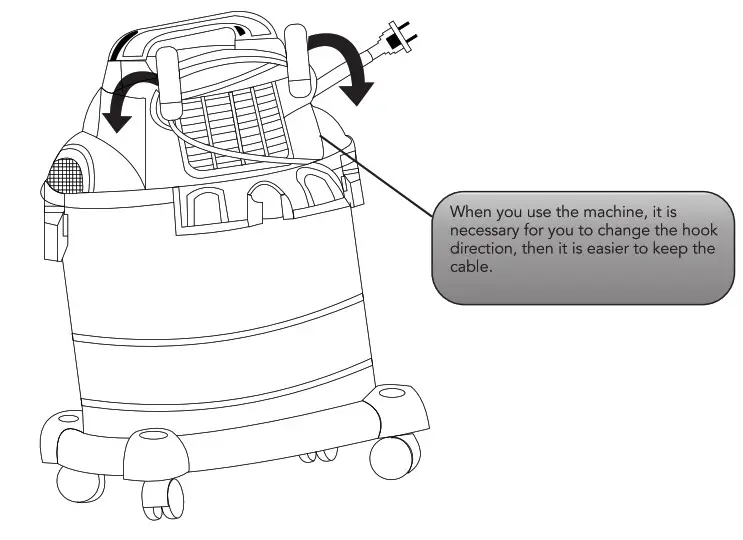 FORBES Wet & Dry Ultimo Vacuum - Storage