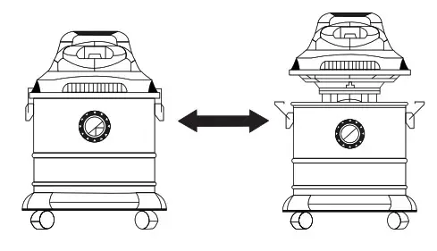 FORBES Wet & Dry Ultimo Vacuum - Take out