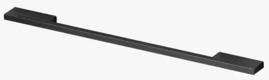 FISHER PAYKEL AHD5RD9120WB Square Fine Black Handle Kit