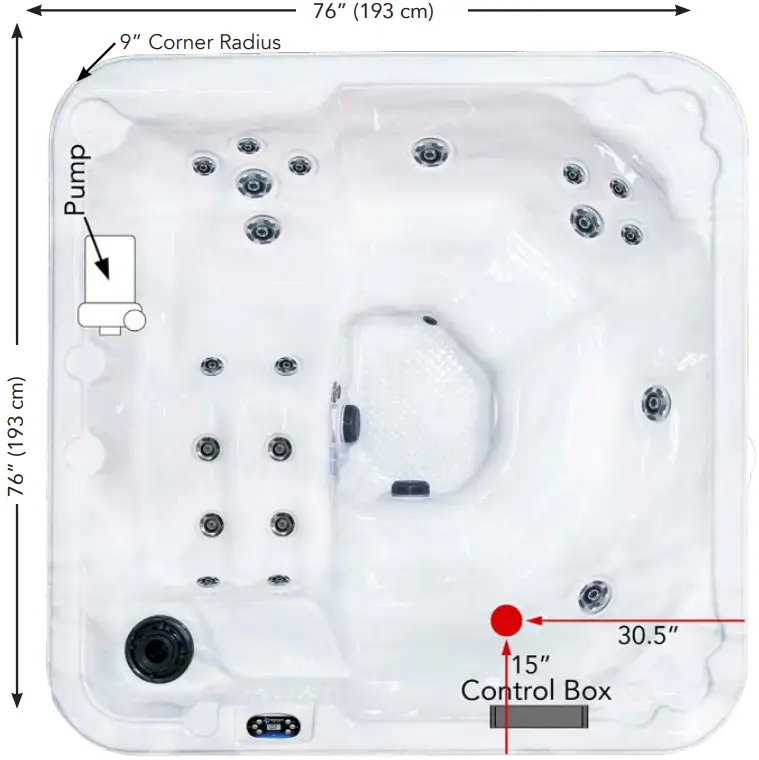 starlight Hot Tubs 5 Person Spas D 06