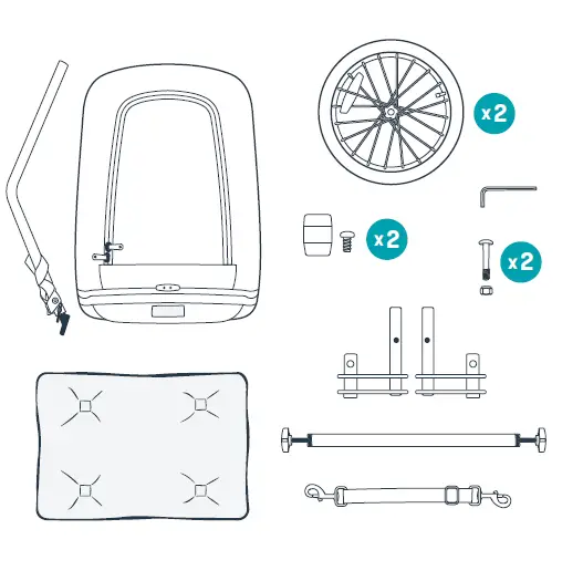 PetSafe Dog Bicycle Trailer fig (1)