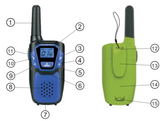 Topsung Walkie Talkies 3 Pack-1