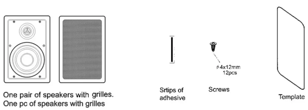 Pyle-PDIW87-8-inches-Ceiling-Wall-Mount-Enclosed-Speaker-fig-1