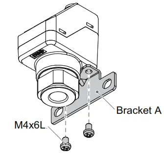 SMC ISE40G Series High Precision Digital Pressure Switch - Bracket A