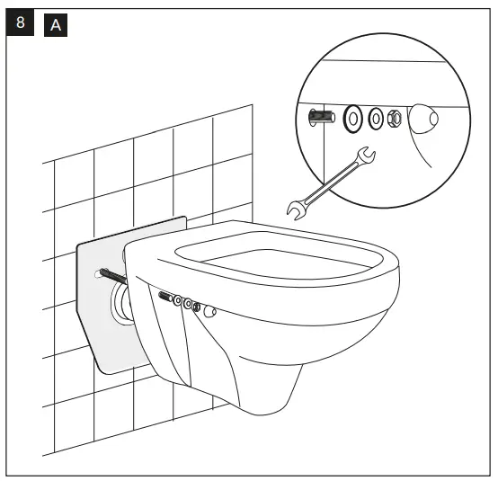 cersanit 63115 Wall-Mounted Glued Toilet - Fig4