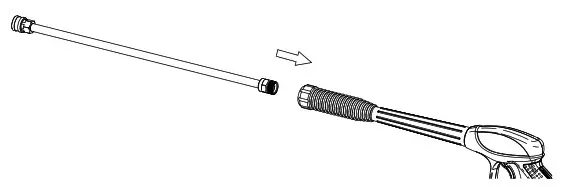 YARD FORCE YF3200 Pressure Washer - ASSEMBLY 10