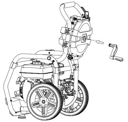 YARD FORCE YF3200 Pressure Washer - ASSEMBLY 3
