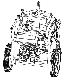 YARD FORCE YF3200 Pressure Washer - ASSEMBLY 7