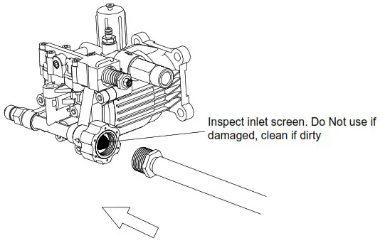 YARD FORCE YF3200 Pressure Washer - ASSEMBLY 8