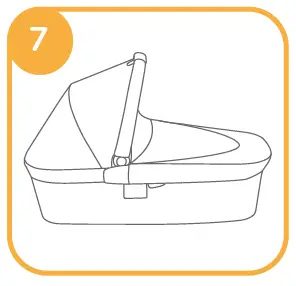 joie 6236Z1500 Ramble XL Carry Cot FIG 5