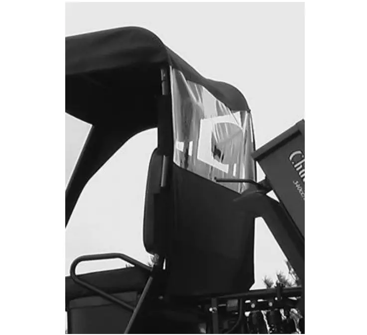 FALCON RIDGE AS-WAGON-MC01 American Sportworks Chuck Trail Wagon Mini Cab Enclosure - Figure 1