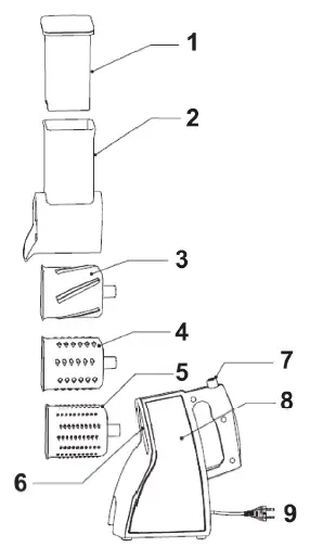 beper-BP-400-Grater-and-Slicer-fig-1