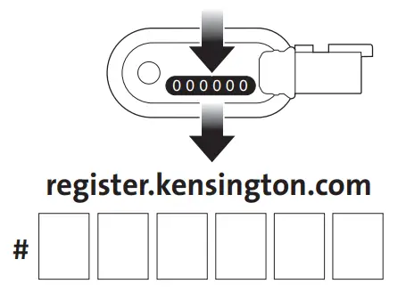 Kensington Twin Lockheads Universal 3 in 1 Keyed Cable Lock 6