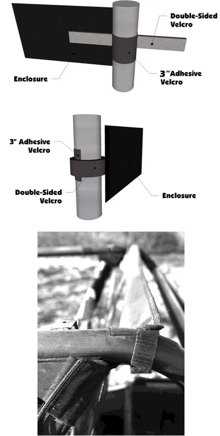 FALCON RIDGE Doors and Rear Panel for Kawasaki Teryx 800-fig4