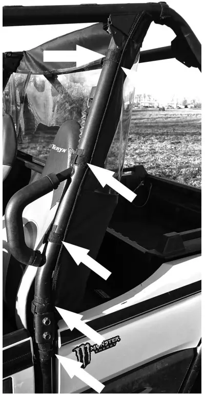 FALCON RIDGE Doors and Rear Panel for Kawasaki Teryx 800-fig5