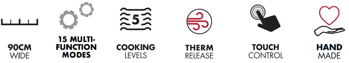 ILVE 90cm Professional Plus Single Electric Oven OV91SLT3SS-90cm