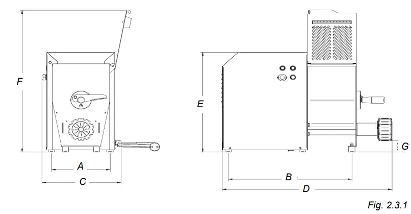 fimar-PF25EM-370W-Fresh-Pasta-Machine-Instruction-fig-8