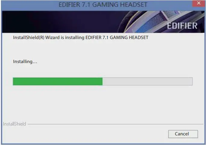 EDIFIER HECATE G4 7.1 Multi-channel Gaming Headphones User Guide - During installation