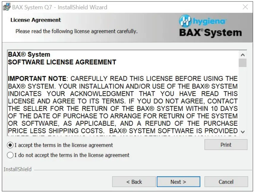 Software Installation Instructions