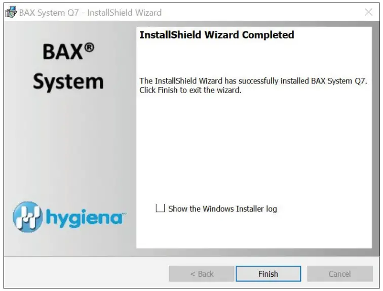 Software Installation Instructions