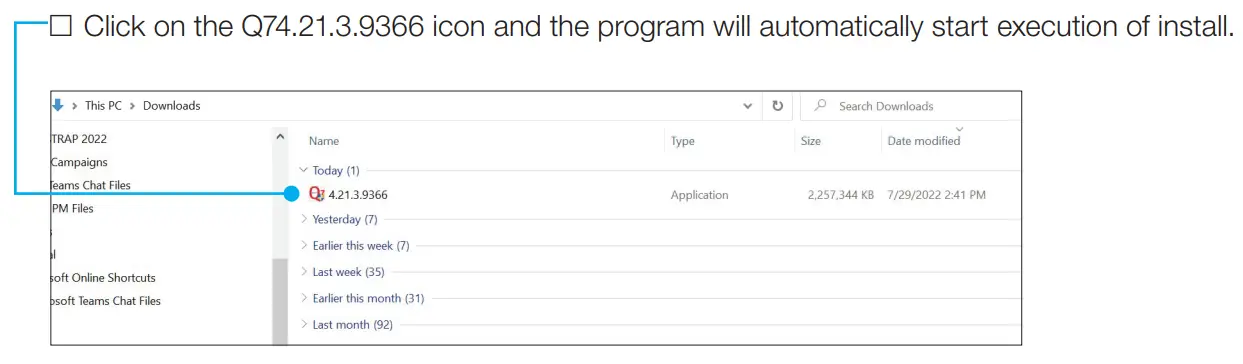 Software Installation Instructions