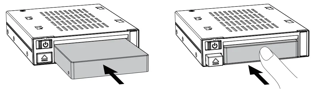 ICY DOCK flexiDOCK MB021VP-B 2.5 Inch U.2 NVMe SSD Docking Enclosure for External 3.5 Inch Drive Bay - Fig 4