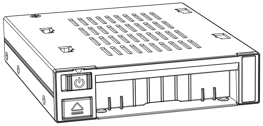 ICY DOCK flexiDOCK MB021VP-B 2.5 Inch U.2 NVMe SSD Docking Enclosure for External 3.5 Inch Drive Bay