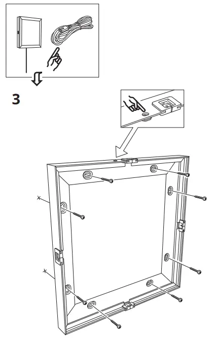 IKEA FLOALT LED Light Pane - 13