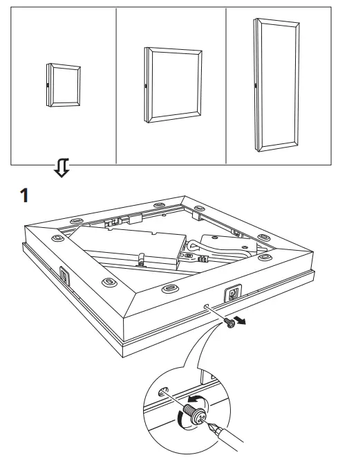 IKEA FLOALT LED Light Pane - 3