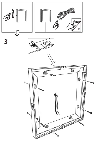 IKEA FLOALT LED Light Pane - 5