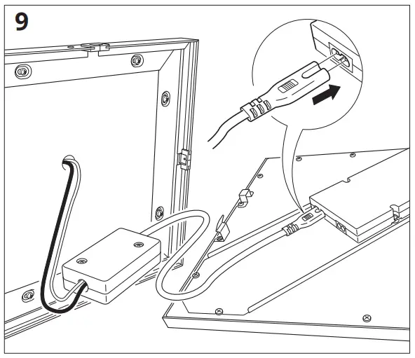 IKEA FLOALT LED Light Pane - 9