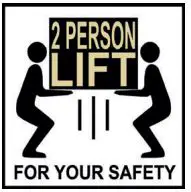 VIAVITO FT500 Football Table Owner's Manual - 2 Person Lift