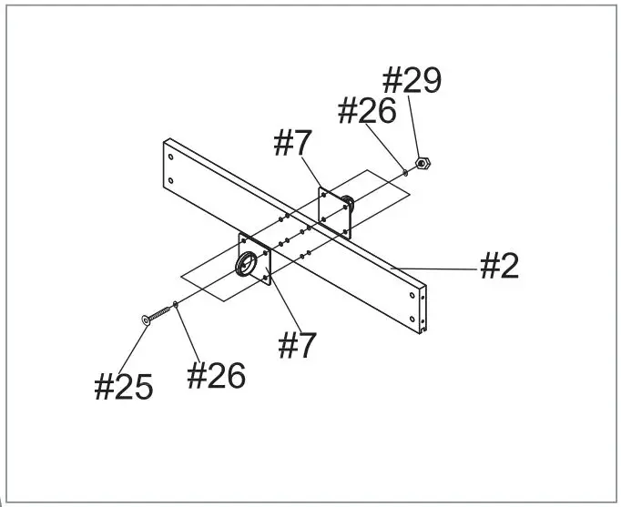 VIAVITO FT500 Football Table Owner's Manual - Find a clean and level surface to begin the assembly