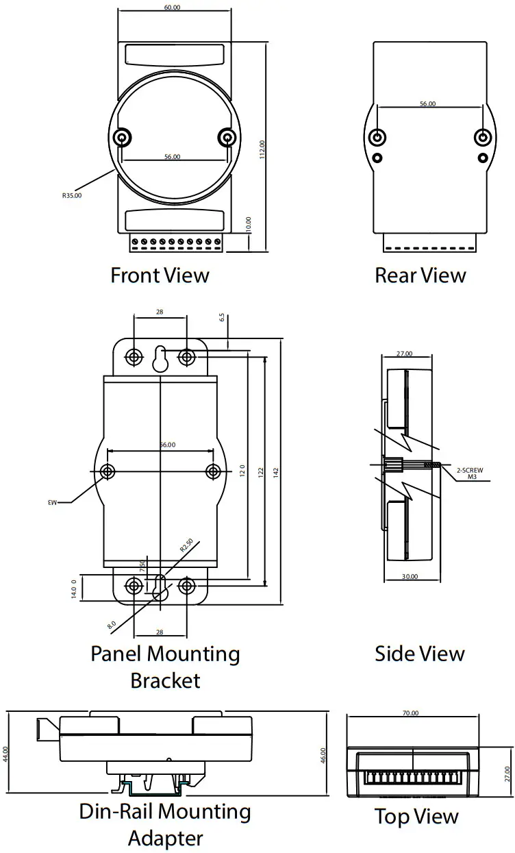 ADVANTECH ADAM 4510 RS 422 or RS 485 Repeater - Figure 8