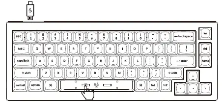 Keychron V2 Non-Knob Version Keyboard 14