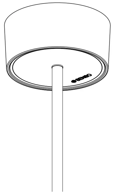 senso LETO 11 amp 11 5 Wet Canopy With Solid Stem-