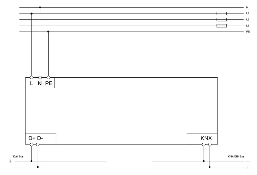 MDT technologies SCN-DA641.04 Dali Control 64 Gateway - fIG