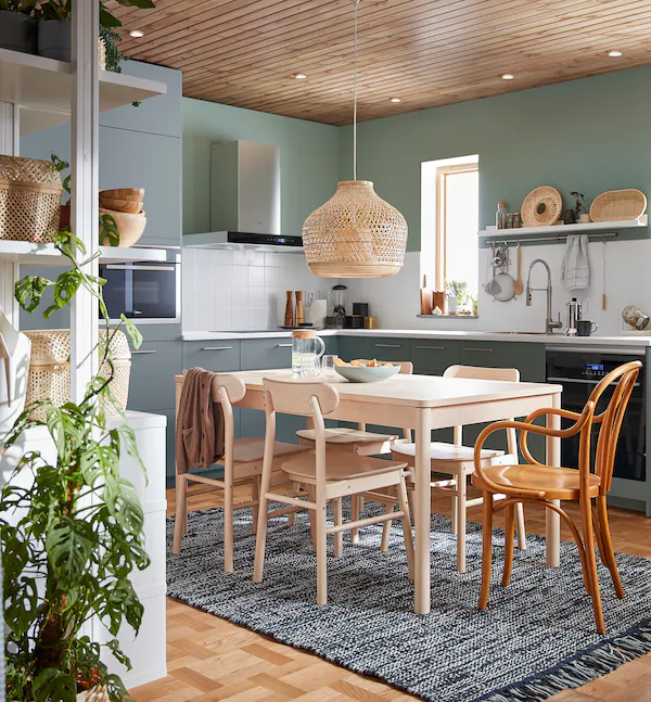 Ikea Rönninge Extendable Table Birch 155/210x90x75 Cm Instruction Manual