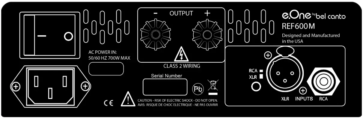 Rear Panel Connections