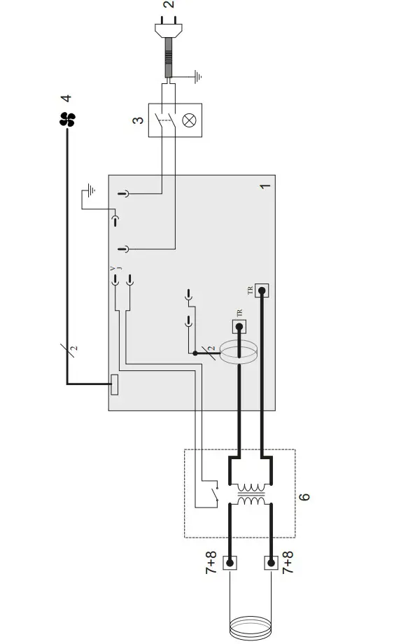 GYS POWERDUCTION 10R Induction Heating System - Diagram