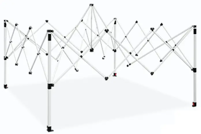 EAGLE PEAK MP100WO WHT AZ Commercial Ez Pop Up Canopy Tent-