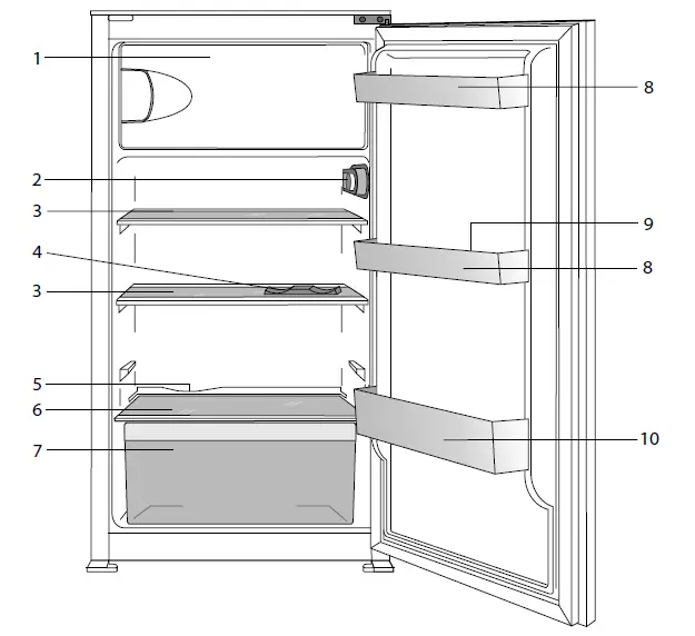 beko-BSSA200M3SN-Refrigerator-Instruction-Manual-FIG-1