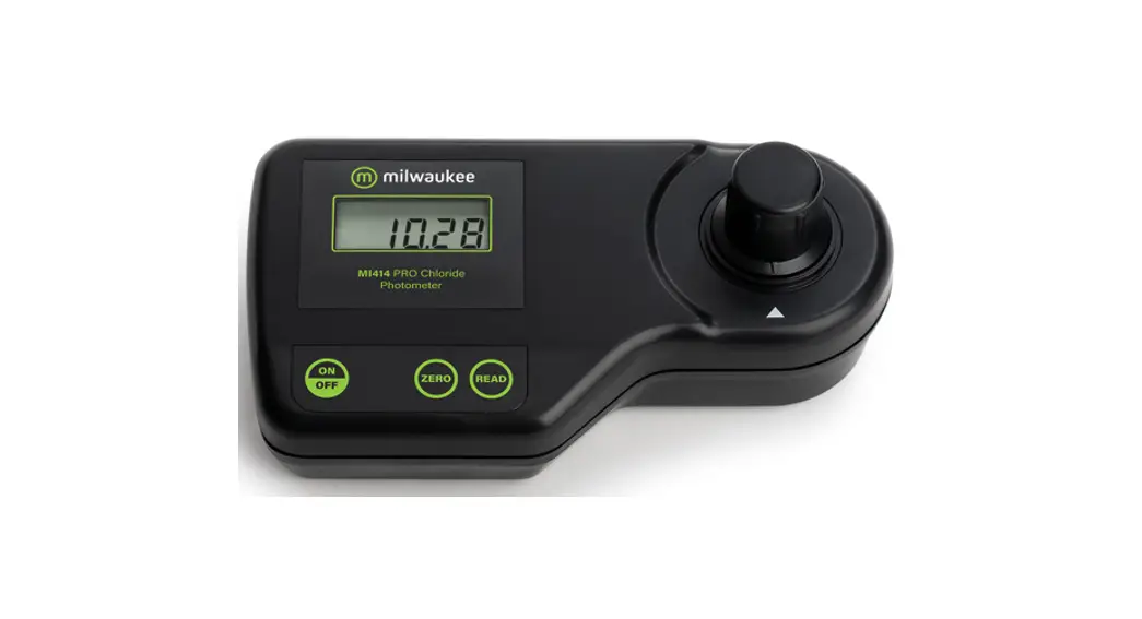 Milwaukee Mi414 Chloride Pro Photometer User Manual Milwaukee Mi414 Chloride Pro Photometer User Manual